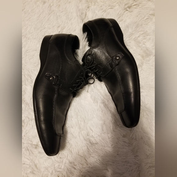 Louis Vuitton Dress Shoes Black Men's Size 8 - Picture 6 of 15